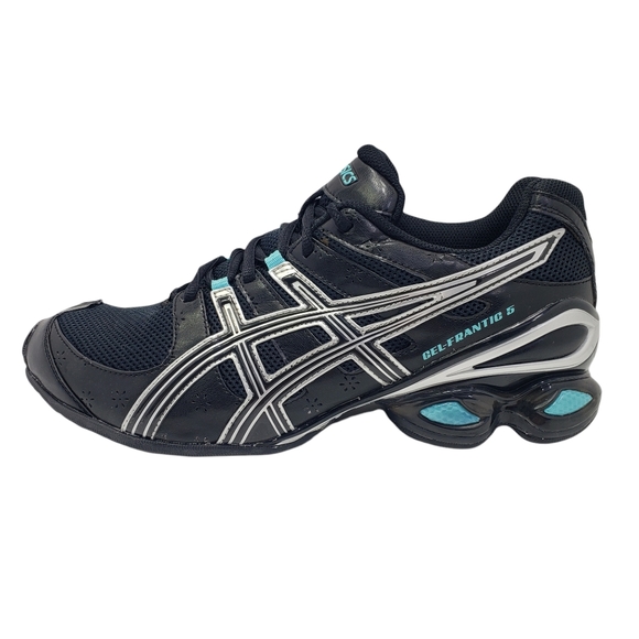 Asics Shoes - New Asics Gel Frantic 5 Running Shoes, size 11, colors Black/Teal.F0010